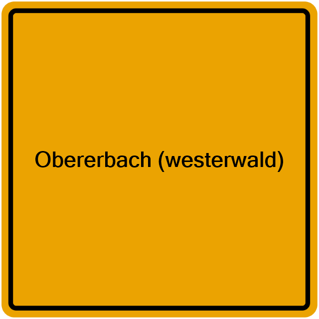 Einwohnermeldeamt24 Obererbach (westerwald)